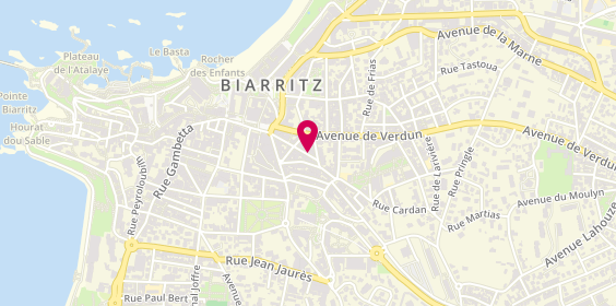 Plan de Galerie Mini Autos, 13 Rue du Helder, 64200 Biarritz