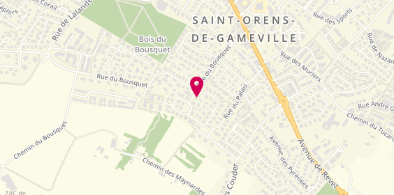 Plan de Occitanie Sports Loisirs, 1 Place du Panoramique, 31650 Saint-Orens-de-Gameville