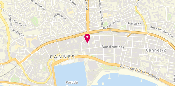 Plan de JouéClub, 13 Rue Jean de Riouffe, 06600 Cannes