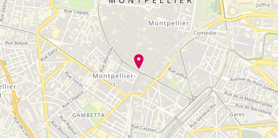 Plan de Oxybul Eveil & Jeux, 43 Boulevard du Jeu de Paume, 34000 Montpellier