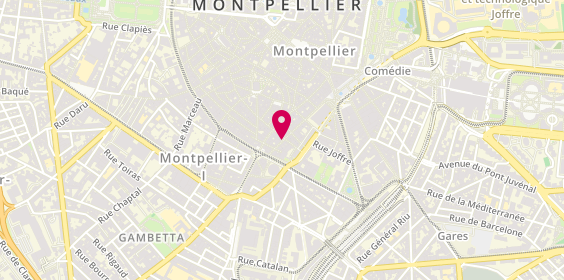 Plan de Cartapapa, 21 Rue des Étuves, 34000 Montpellier
