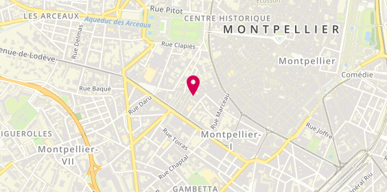 Plan de Tête en l'Air, 25 Rue du Faubourg du Courreau, 34000 Montpellier
