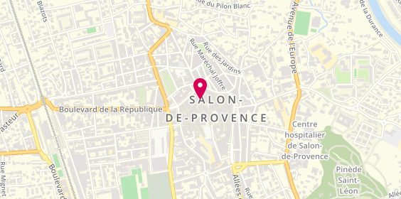 Plan de Ourson et Grenouille, 69 Rue de l'Horloge, 13300 Salon-de-Provence