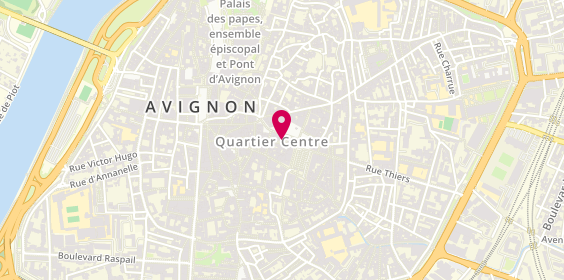 Plan de Bonhomme de Bois - Avignon - Magasin de jouets, 43 Rue du Vieux Sextier, 84000 Avignon
