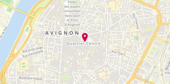 Plan de La Diagonale du Fou, 39 Rue du Vieux Sextier, 84000 Avignon