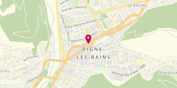 Plan de Joueclub, 63 Boulevard Gassendi, 04000 Digne-les-Bains