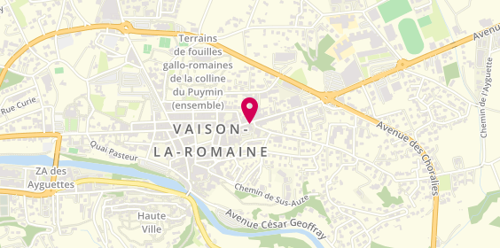 Plan de Joue le Jeu, 40 avenue Victor Hugo, 84110 Vaison-la-Romaine