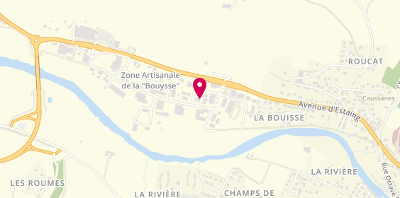 Plan de Joueclub, Zone Artisanale Bouysse, 12500 Espalion