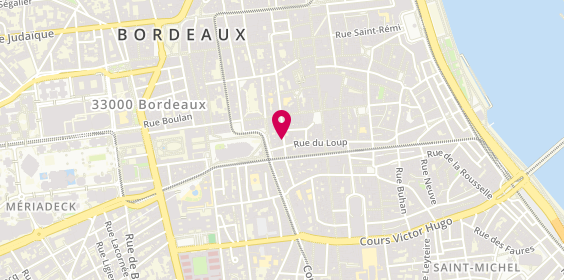Plan de L'Atelier des Figurines, 45 Rue de Cheverus, 33000 Bordeaux