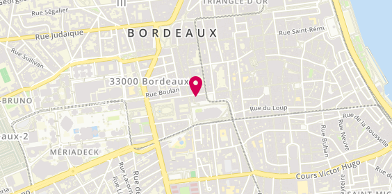 Plan de L'Ecole Buissonniere, 74 Rue des 3 -Conils, 33000 Bordeaux