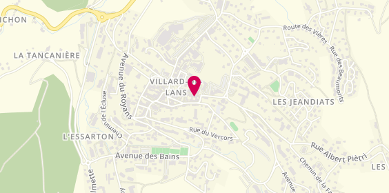 Plan de Le Fil du Bois, 110 Rue de la République, 38250 Villard-de-Lans
