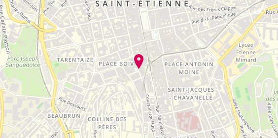 Plan de P'tit Loustic, 5 Rue Mercière, 42000 Saint-Étienne