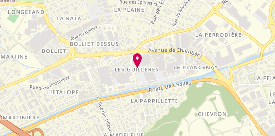 Plan de King Jouet, 282 avenue de Chambéry, 73230 Saint-Alban-Leysse