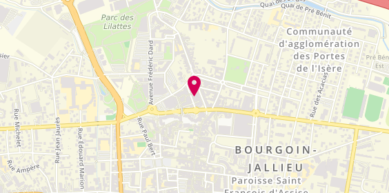 Plan de DéclicLudik, 8 Rue Brunet Lecomte, 38300 Bourgoin-Jallieu
