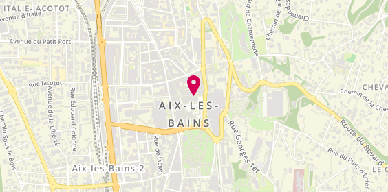 Plan de L'échoppe des Jeux, 1 Rue des Bains, 73100 Aix-les-Bains