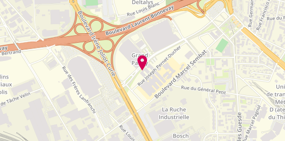 Plan de La Manufacture des Jeux, 22 Rue Simone Veil, 69200 Vénissieux