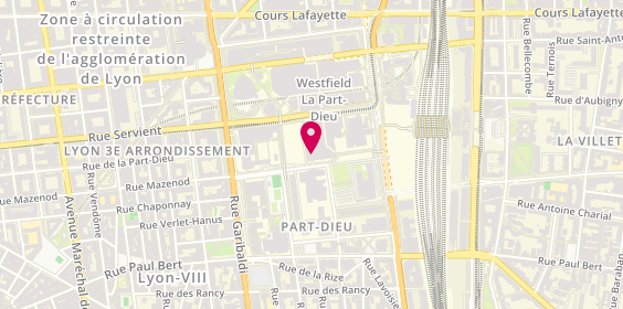 Plan de Oxybul Eveil & Jeux, Centre Commercial Part Dieu Niveau 3 17 Rue Doct Bouchut, 69003 Lyon