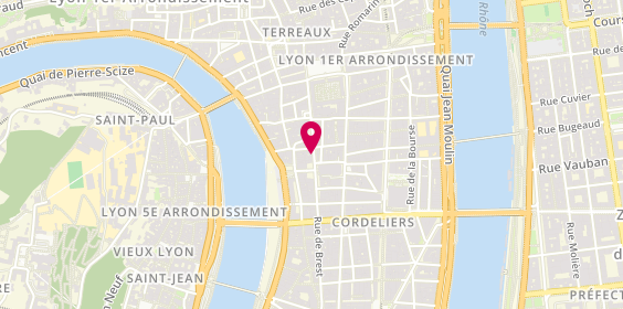 Plan de Le Bonhomme de Bois, 26 Rue Paul Chenavard, 69001 Lyon