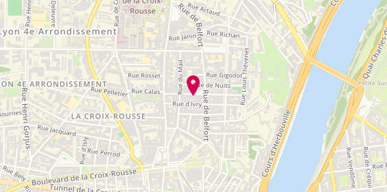 Plan de King Jouet Boutique, 16 Rue du Chariot d'Or, 69004 Lyon