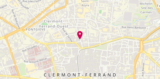 Plan de Le Temple du Hobby, 17 Rue Sainte-Claire, 63000 Clermont-Ferrand