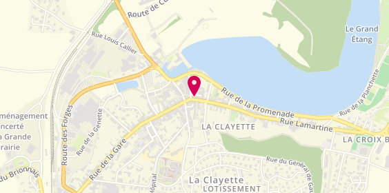 Plan de Vive la Récré, 19 Rue Centrale, 71800 La Clayette
