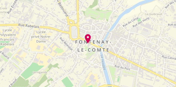 Plan de D20, 13 Rue Georges Clemenceau, 85200 Fontenay-le-Comte