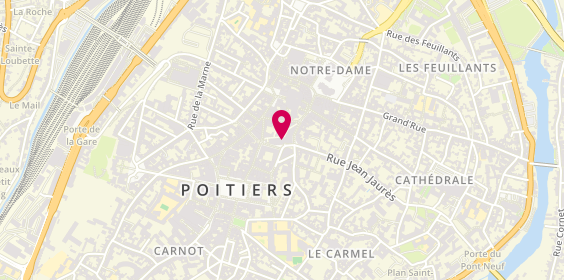 Plan de Nature et Découvertes Poitiers, 4 Rue Henri Oudin, 86000 Poitiers
