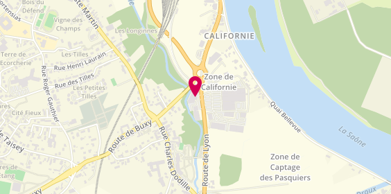 Plan de JouéClub, 66 Route de Lyon, 71100 Saint-Rémy