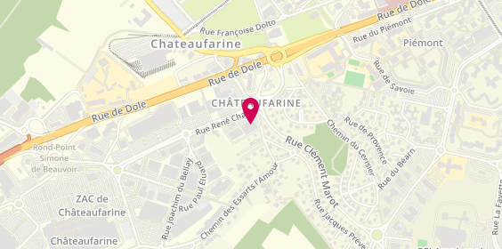 Plan de La Grande Récré, Zone Aménagement Chateaufarine
3 Rue René Char, 25000 Besançon