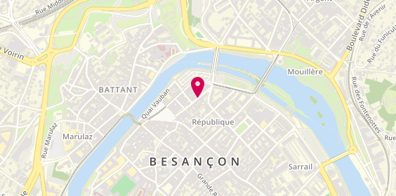 Plan de Bidiboule, 9 Rue Gustave Courbet, 25000 Besançon