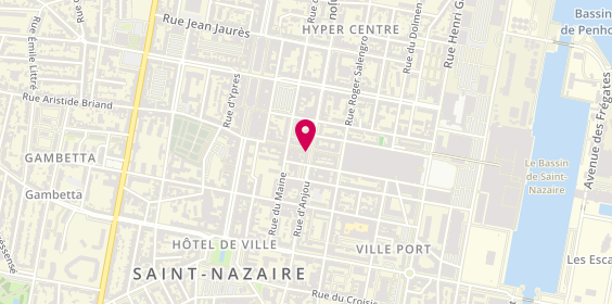 Plan de Le Bonhomme de Bois, et des Arts
17 Rue de la Paix, 44600 Saint-Nazaire