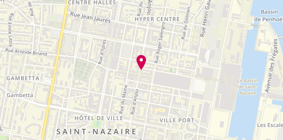 Plan de La Malle à Jeux, 52 Rue d'Anjou, 44600 Saint-Nazaire