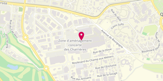 Plan de Micromania - Zing DIJON QUETIGNY, Centre Commercial Carrefour avenue de Bourgogne, 21800 Quetigny
