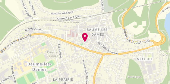 Plan de King Jouet, 11 Rue des Terreaux, 25110 Baume-les-Dames