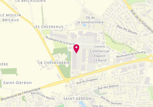Plan de Aubert, Boulevard de la Prairie Parking Leclerc, 44150 Ancenis-Saint-Géréon