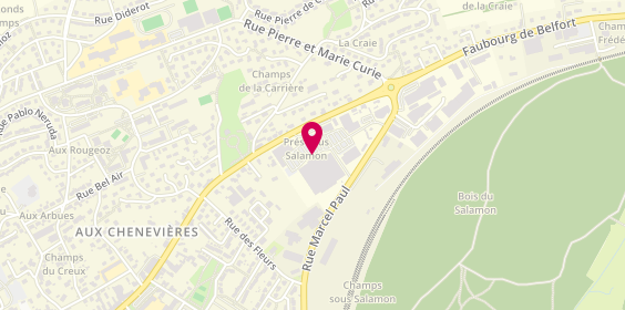 Plan de King Jouet, Zone Aménagement En
Rue Salamon, 70400 Héricourt