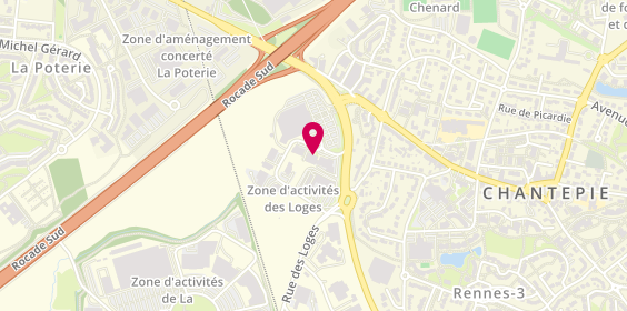 Plan de Aubert Rennes Chantepie, A Côté de Décathlon
Rue du Moulin, 35135 Chantepie