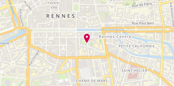 Plan de Le Temple du Jeu, 22 Rue du Cap Alfred Dreyfus, 35000 Rennes