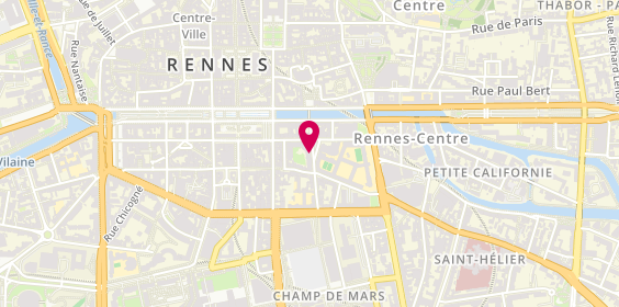 Plan de Le Temple du Jeu, 14 Capit Alfred Dreyfus, 35000 Rennes