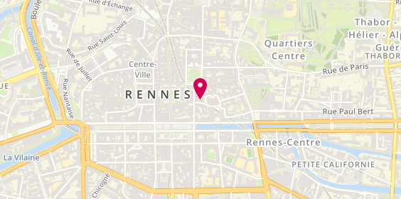 Plan de Warhammer, 3 Rue du Vau Saint-Germain, 35000 Rennes