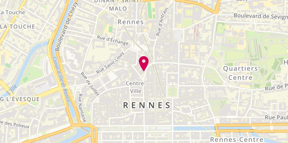 Plan de Le Bonhomme de Bois, 19 Rue du Champ Jacquet, 35000 Rennes