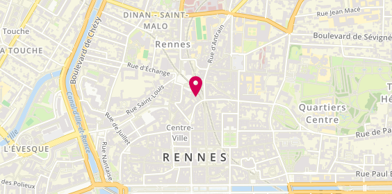 Plan de Les Enfants de Noe, 7 Rue Pont Aux Foulons, 35000 Rennes