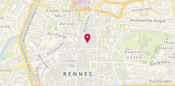 Plan de Oxybul Eveil & Jeux, Centre Commercial la Visitation 13 Rue Visitation, 35000 Rennes