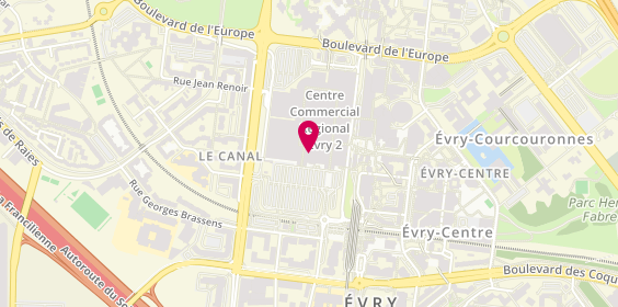 Plan de Oxybul Eveil & Jeux, Centre Commercial Evry
2 Boulevard de l'Europe, 91000 Évry-Courcouronnes