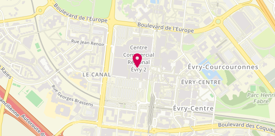 Plan de L'Oeuf Cube Evry, 2 Boulevard de l'Europe, 91000 Évry-Courcouronnes