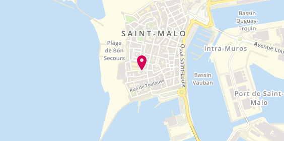 Plan de Mcj, 2 Rue Saint Sauveur, 35400 Saint-Malo
