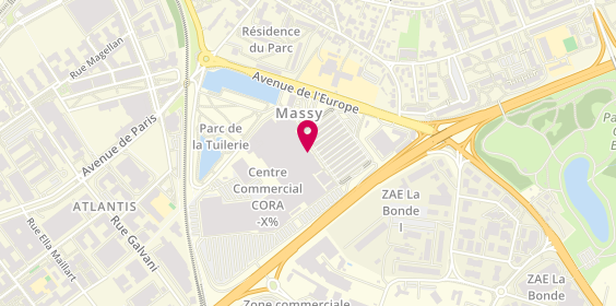 Plan de Micromania - Zing MASSY-PALAISEAU, Centre Commercial Cora avenue de l'Europe, 91300 Massy