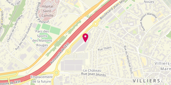 Plan de La Grande Récré, 19 Boulevard Jean Monnet, 94360 Bry-sur-Marne