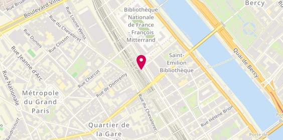Plan de Magic Bazar, 131 avenue de France, 75013 Paris