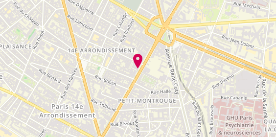 Plan de Micromania - Zing PARIS GENERAL LECLERC, 24 avenue du Général Leclerc, 75014 Paris